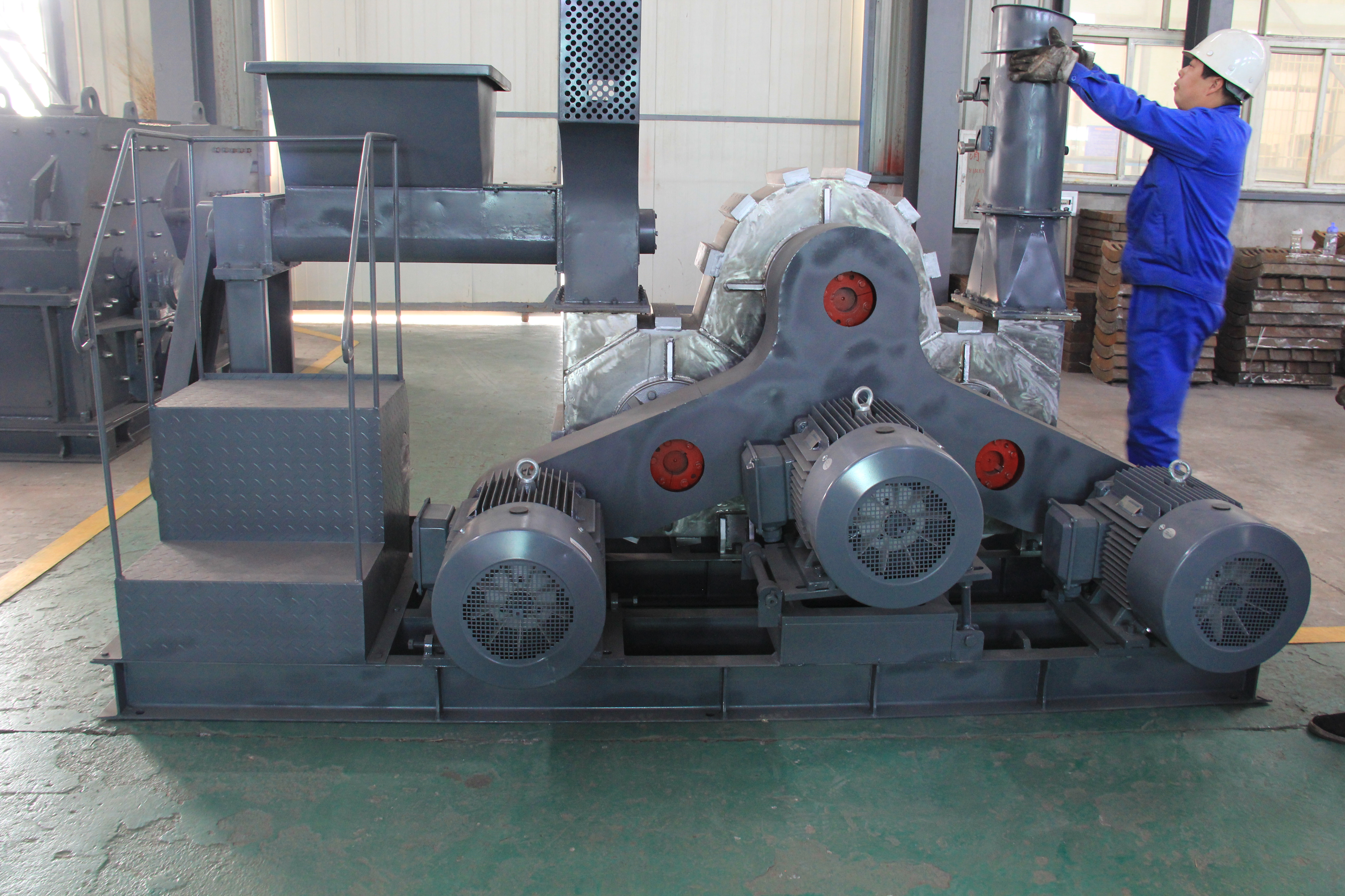Coating Machine Workshop Operation